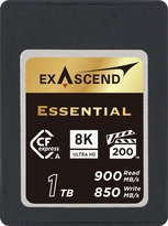 Exascend Essential R900/W800 CFexpress 2.0 Type A 1TB