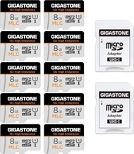 Gigastone 10x High Endurance R85/W15 microSDHC 8GB Kit, UHS-I U1, Class 10, 10er-Pack