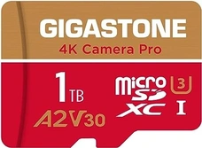 Gigastone 4K Camera Pro R150/W130 microSDXC 1TB Kit, UHS-I U3, A2, Class 10