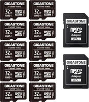 Gigastone Full HD Video R90/W20 microSDHC 32GB Kit, UHS-I U1, Class 10, 10er-Pack
