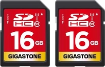 Gigastone R80 SDHC 16GB, UHS-I U1, Class 10, 2er-Pack