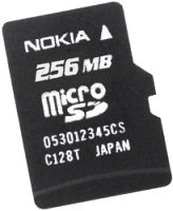 Nokia MU-27 microSD 256MB