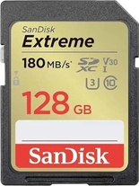 SanDisk Extreme PLUS R190/W90 SDXC 128GB, UHS-I U3, Class 10