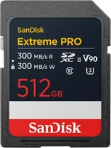 SanDisk Extreme PRO R300/W300 SDXC 512GB, UHS-II U3, Class 10
