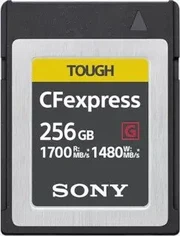 Sony TOUGH CEB-G Series R1700/W1480 CFexpress 2.0 Type B 256GB