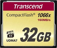Transcend 1066x R160/W120 CompactFlash Card 32GB