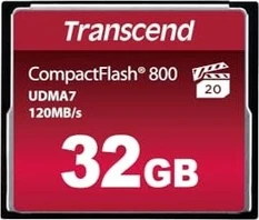 Transcend 800x R120/W60 CompactFlash Card 32GB