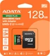 ADATA SPEED PLUS R180/W160 microSDXC 128GB Kit, UHS-I U3, A2, Class 10