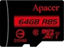 Apacer R85 microSDXC 64GB Kit, UHS-I U1, Class 10