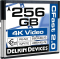 Delkin Cinema R560/W495 CFast 2.0 CompactFlash Card 256GB