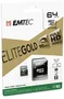 Emtec EliteGold R90/W20 microSDXC 64GB Kit, UHS-I U1, Class 10