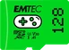 Emtec GAMING R100/W50 microSDXC 128GB, UHS-I U3, A1, Class 10