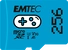 Emtec GAMING R100/W50 microSDXC 256GB, UHS-I U3, A1, Class 10