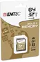 Emtec Gold+ R85/W21 SDXC 64GB, UHS-I U1, Class 10