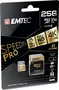 Emtec SpeedIN PRO R95/W85 microSDXC 256GB Kit, UHS-I U3, A1, Class 10