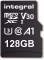 Integral Premium High Speed R100/W90 microSDXC 128GB Kit, UHS-I U3, A1, Class 10