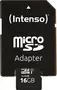Intenso Performance R90 microSDHC 16GB Kit, UHS-I U1, Class 10