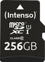 Intenso Premium R45 microSDXC 256GB Kit, UHS-I U1, Class 10