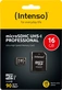 Intenso Professional R90 microSDHC 16GB Kit, UHS-I U1, Class 10