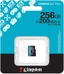 Kingston Canvas Go! Plus Gen4 R200/W160 microSDXC 256GB, UHS-I U3, A2, Class 10