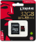 Kingston Canvas React R100/W70 microSDHC 32GB Kit, UHS-I U3, A1, Class 10