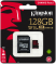 Kingston Canvas React R100/W80 microSDXC 128GB Kit, UHS-I U3, A1, Class 10