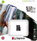 Kingston Canvas Select Plus R100/W85 microSDXC 512GB, UHS-I U3, A1, Class 10