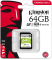 Kingston Canvas Select R80 SDXC 64GB, UHS-I U1, Class 10