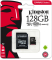 Kingston Canvas Select R80 microSDXC 128GB Kit, UHS-I U1, Class 10