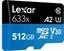Lexar High-Performance 633x R100/W70 microSDXC 512GB Kit, UHS-I U3, A2, Class 10