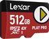 Lexar PLAY PRO R900/W600 microSDXC Express 512GB, Class 10, SD Express EX I