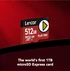 Lexar PLAY PRO R900/W600 microSDXC Express 512GB, Class 10, SD Express EX I