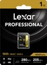 Lexar Professional 1800x Gold Series R280/W205 SDXC 1TB, UHS-II U3, Class 10