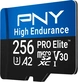 PNY Pro Elite High Endurance R100/W90 microSDXC 256GB Kit, UHS-I U3, A2, Class 10