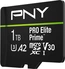 PNY Pro Elite Prime R200/W150 microSDXC 1TB Kit, UHS-I U3, A2, Class 10