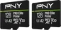 PNY Pro Elite Prime R200/W150 microSDXC 128GB Kit, 2er-Pack, UHS-I U3, A2, Class 10