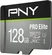 PNY Pro Elite R100/W90 microSDXC 128GB Kit, UHS-I U3, A1, Class 10
