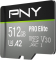 PNY Pro Elite R100/W90 microSDXC 512GB Kit, UHS-I U3, A2, Class 10