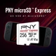 PNY microSD Express R890/W750 microSDXC Express 256GB, UHS-I U3, A1, Class 10, SD Express EX I