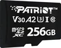 Patriot VX Series R90/W80 microSDXC 256GB, UHS-I U3, A2, Class 10