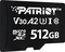 Patriot VX Series R90/W80 microSDXC 512GB, UHS-I U3, A2, Class 10