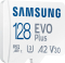 Samsung EVO Plus 2024 R160 microSDXC 128GB Kit, UHS-I U3, A2, Class 10