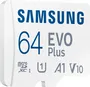 Samsung EVO Plus 2024 R160 microSDXC 64GB Kit, UHS-I U1, A1, Class 10