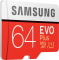 Samsung EVO Plus R100/W20 microSDXC 64GB Kit, UHS-I U1, Class 10