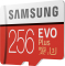 Samsung EVO Plus R100/W90 microSDXC 256GB Kit, UHS-I U3, Class 10