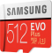Samsung EVO Plus R100/W90 microSDXC 512GB Kit, UHS-I U3, Class 10
