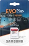Samsung EVO Plus for Creators R100 SDXC 128GB, UHS-I U3, Class 10