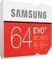 Samsung EVO+ R80/W20 SDXC 64GB, UHS-I, Class 10