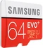 Samsung EVO+ R80/W20 microSDXC 64GB Kit, UHS-I, Class 10
