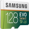 Samsung EVO Select R100/W90 microSDXC 128GB Kit, UHS-I U3, Class 10